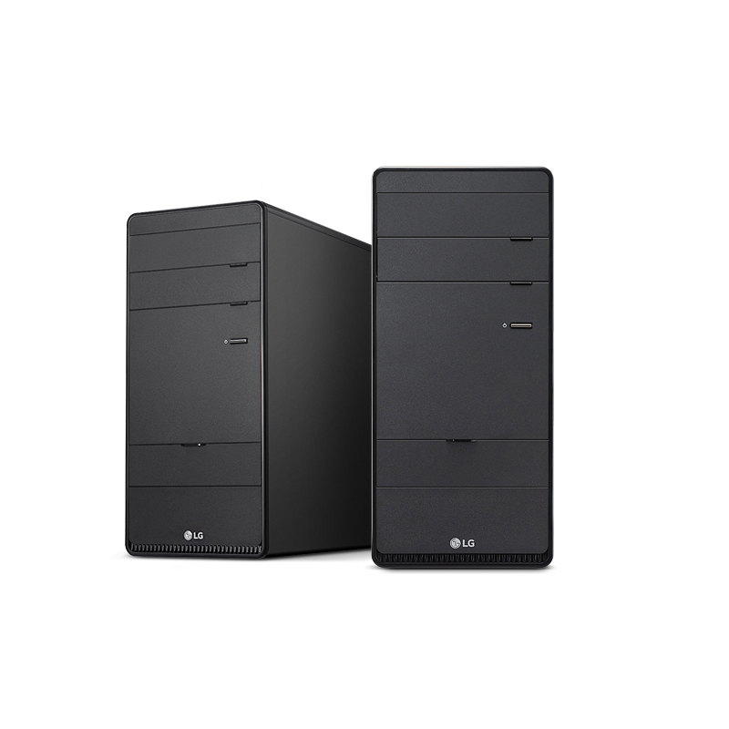 LG B80GV 타워 본체 두 방향 공식 이미지